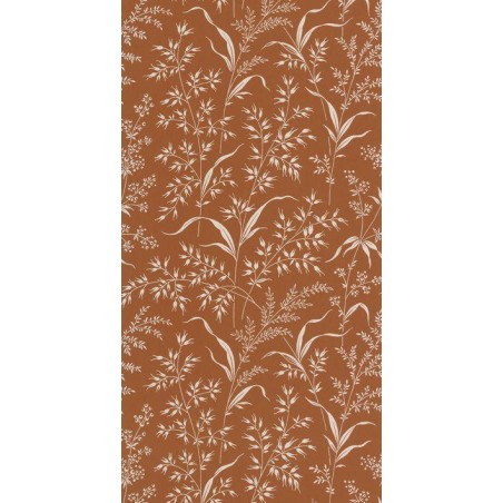 PAPEL PINTADO CASADECO SOLIFLORE GRASS FIELD TEJA