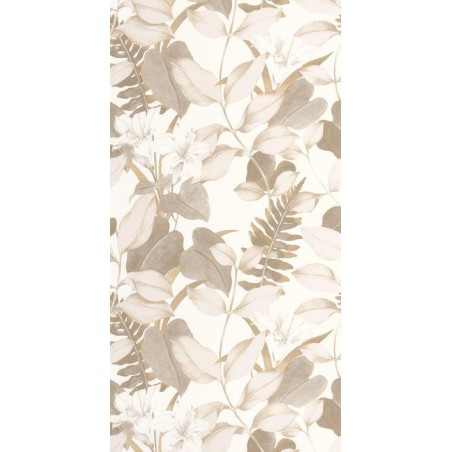 PAPEL PINTADO CASADECO SOLIFLORE ROYAL LILY BEIG