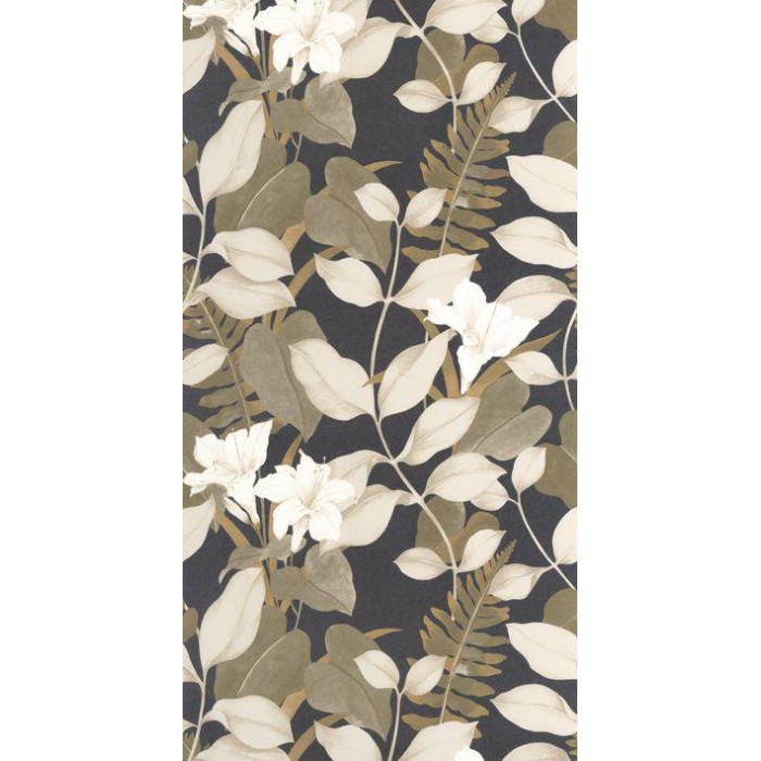 PAPEL PINTADO CASADECO SOLIFLORE ROYAL LILY GR/VER