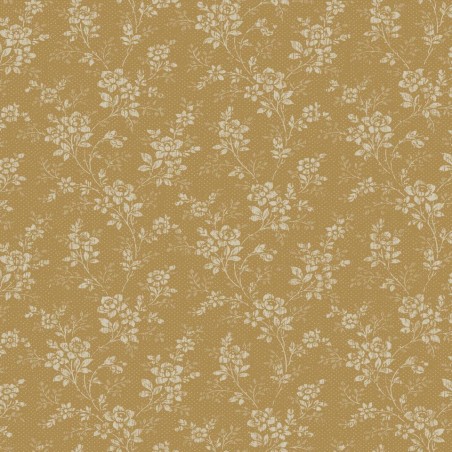 PAPEL PINTADO BORAS WOODLAND HIP ROSE AMARILLO