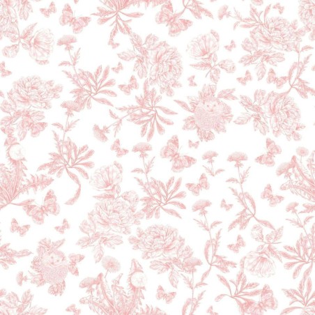 PAPEL PINTADO LA MAISON TARTINE ET CHOCOLAT 5 ROSA