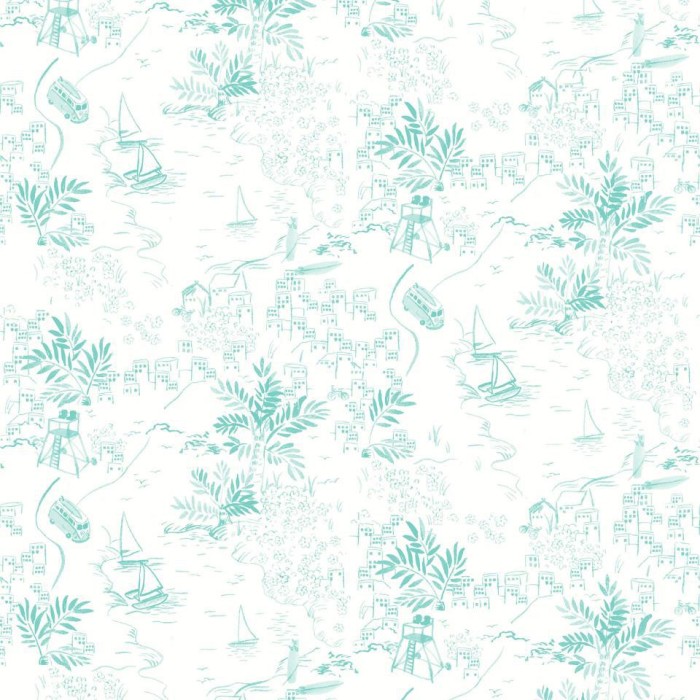 PAPEL PINTADO LA MAISON TARTINE ET CHO PAYSAGE CEL