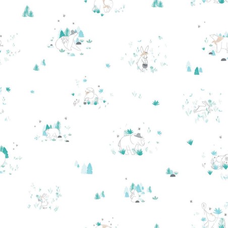 PAPEL PINTADO LA MAISON TARTINE ET CH AGUARELLE AZ