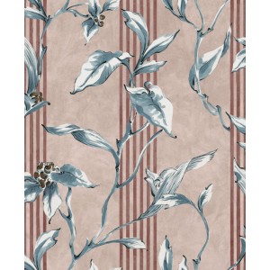 PAPEL PINTADO YS PALACIO DE CRISTAL TREPADORA ROSA