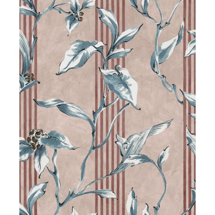 PAPEL PINTADO YS PALACIO DE CRISTAL TREPADORA ROSA