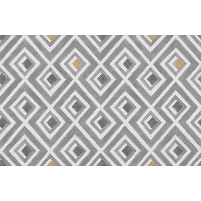 PAPEL PINTADO YS PALACIO DE CRISTAL VIDRIERA PLATA