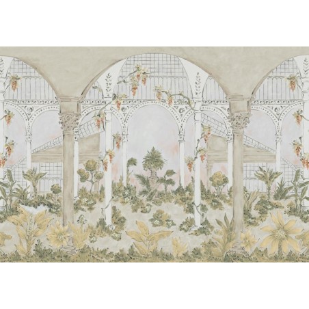 MURAL YS PALACIO DE CRISTAL INVERNADERO PAPIRO