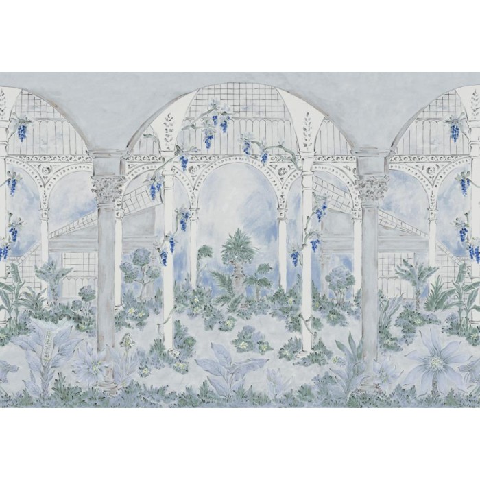 MURAL YS PALACIO DE CRISTAL INVERNADERO AVIO