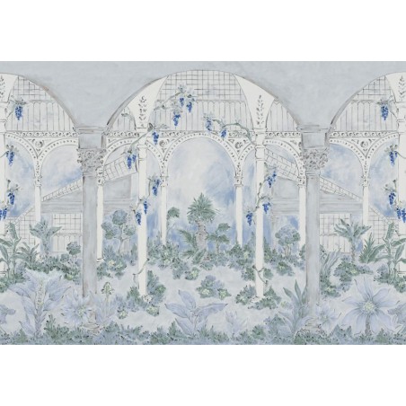 MURAL YS PALACIO DE CRISTAL INVERNADERO AVIO