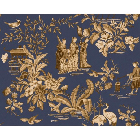 PAPEL PINTADO COORDONNE FORBIDDEN TANG WALK SAPPHI