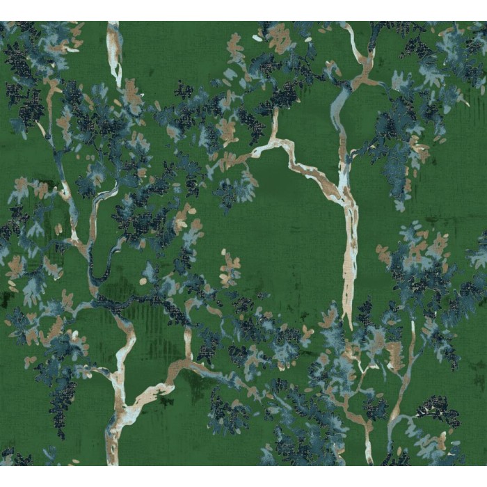 PAPEL PINTADO COORDONNE FORBIDDEN WILLOW EMERALD