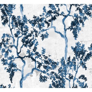 PAPEL PINTADO COORDONNE FORBIDDEN WILLOW SAPHIRE