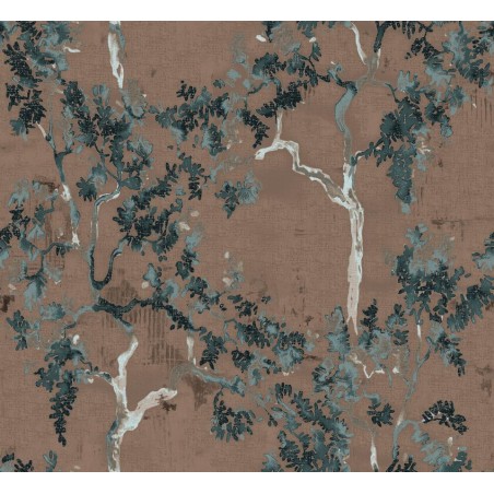 PAPEL PINTADO COORDONNE FORBIDDEN WILLOW JUTE