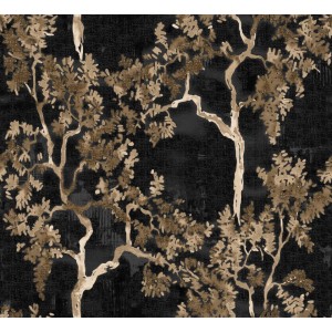 PAPEL PINTADO COORDONNE FORBIDDEN WILLOW ONYX