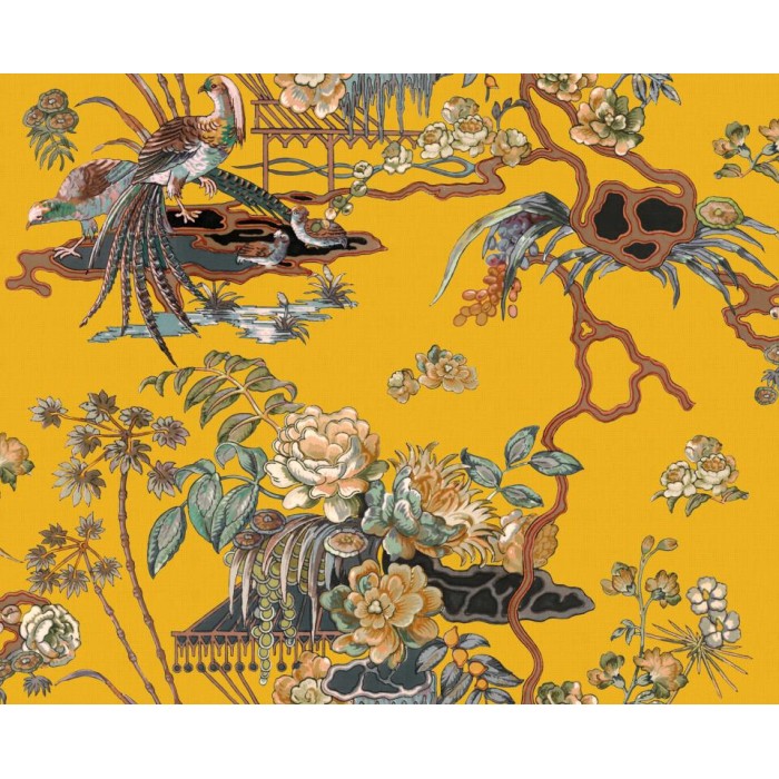 PAPEL PINTADO COORDONNE FORBIDDEN SACRED AMBER