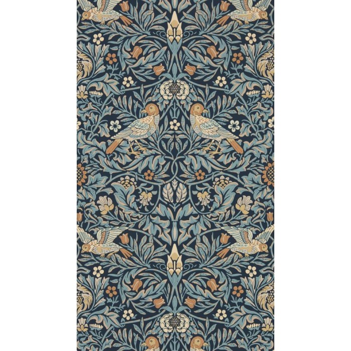 PAPEL PINTADO MORRIS EMERY WALKER´S BIRD AZUL