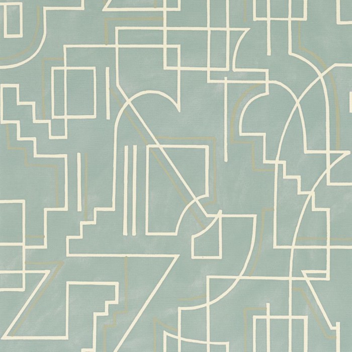 PAPEL PINTADO CASAMANCE MOUVEMENTS ALEXANDER AGUA