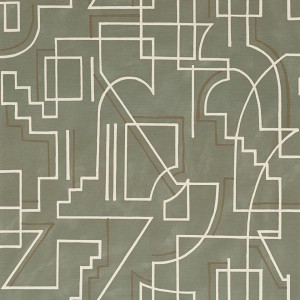 PAPEL PINTADO CASAMANCE MOUVEMENTS ALEXANDER VERDE