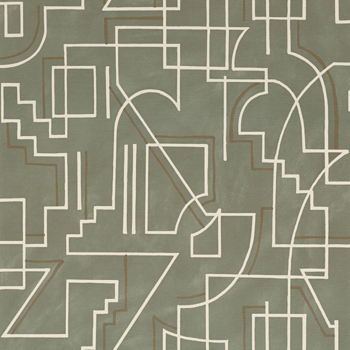 PAPEL PINTADO CASAMANCE MOUVEMENTS ALEXANDER VERDE