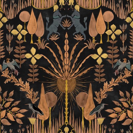 PAPEL PINTADO COORDONNE BERBER OASIS VILLA NIGHT