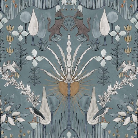 PAPEL PINTADO COORDONNE BERBER OASIS VILLA SKY