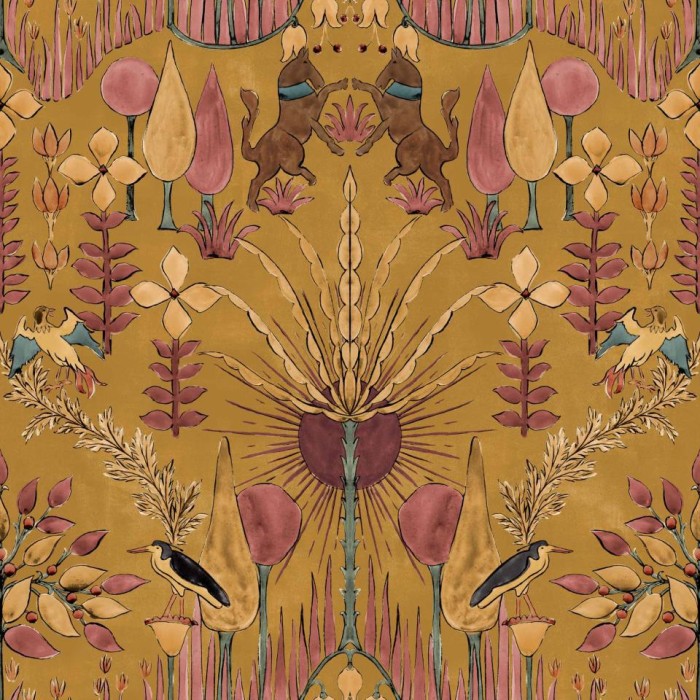 PAPEL PINTADO COORDONNE BERBER OASIS VILLA CURRY
