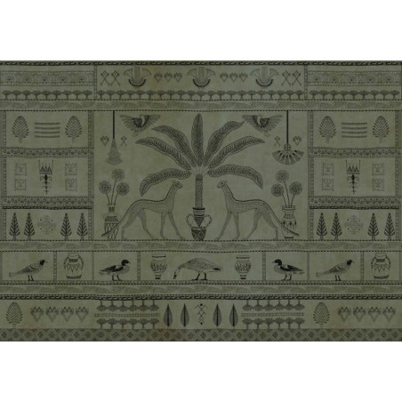 MURAL COORDONNE BERBER ASNI VALLEY LEAVES