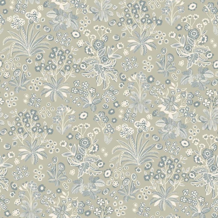 PAPEL PINTADO BORAS NORDIC FOLK TUVA VER/AZ