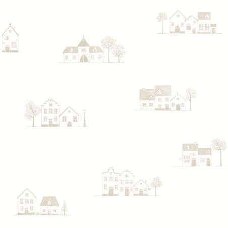 PAPEL PINTADO CASADECO ONCE UPON WALK IN VILLAG GR