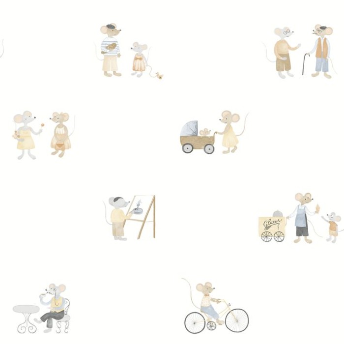 PAPEL PINTADO CASADECO ONCE UPON NEIGHBORS BEI/CEL