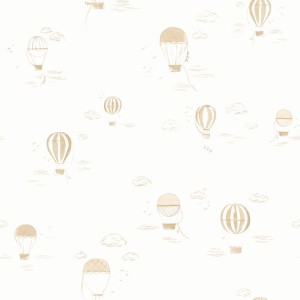 PAPEL PINTADO CASADECO ONCE UPON BALOONS CAMEL