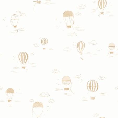 PAPEL PINTADO CASADECO ONCE UPON BALOONS CAMEL