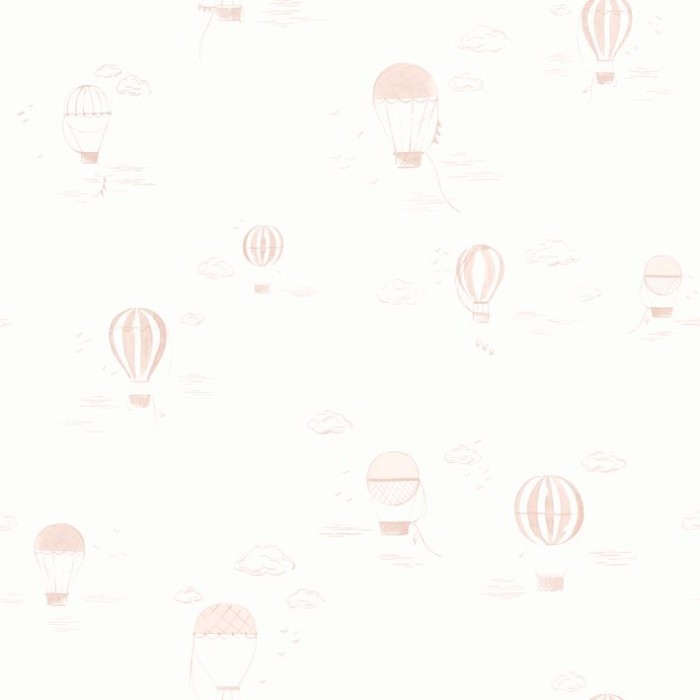 PAPEL PINTADO CASADECO ONCE UPON BALOONS ROSA