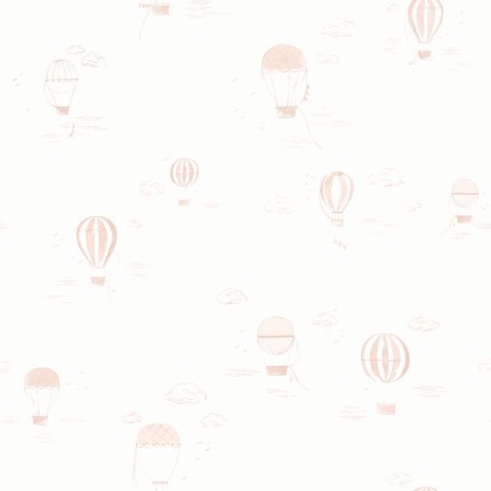 PAPEL PINTADO CASADECO ONCE UPON BALOONS ROSA