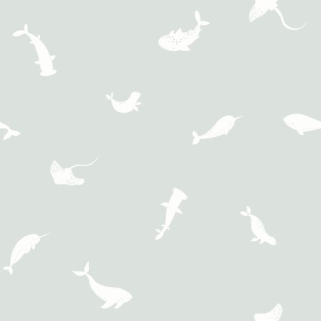 PAPEL PINTADO CASADECO ONCE UPON POETIC SEA MINT