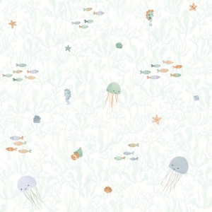 PAPEL PINTADO CASADECO ONCE UPON COMPANIONS MINT