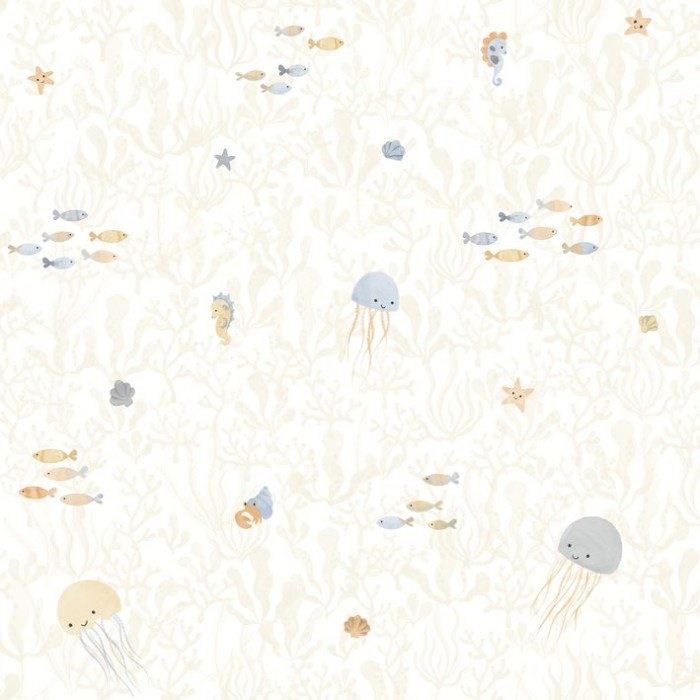 PAPEL PINTADO CASADECO ONCE UPON COMPANIONS BE/AZ