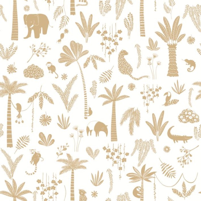 PAPEL PINTADO CASADECO ONCE UPON POETIC JUNGLE MAR