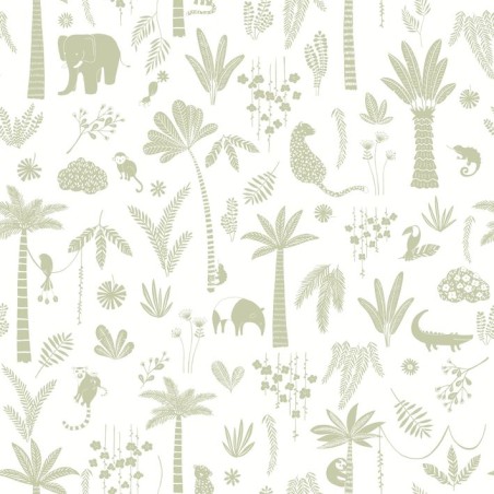 PAPEL PINTADO CASADECO ONCE UPON POETIC JUNGLE VER