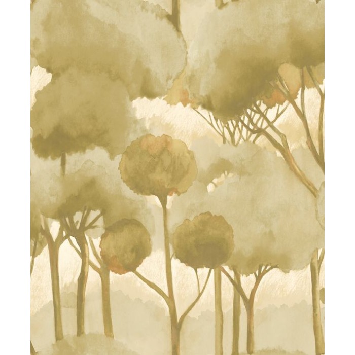 PAPEL PINTADO CASADECO SENTIER DES DUN FORET OCRE