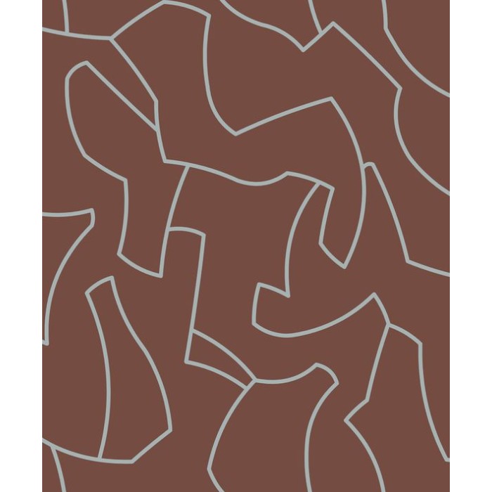 PAPEL PINTADO CASADECO COLOR GAME MAZE BUR/PLA