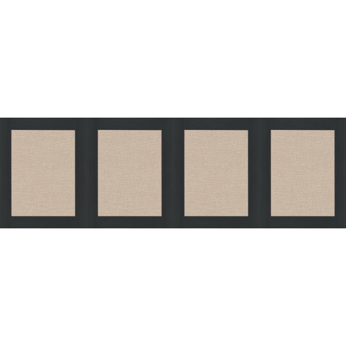 ZÓCALO CASELIO RELIEFS SOUBASSEMENT JUTE S NEGRO