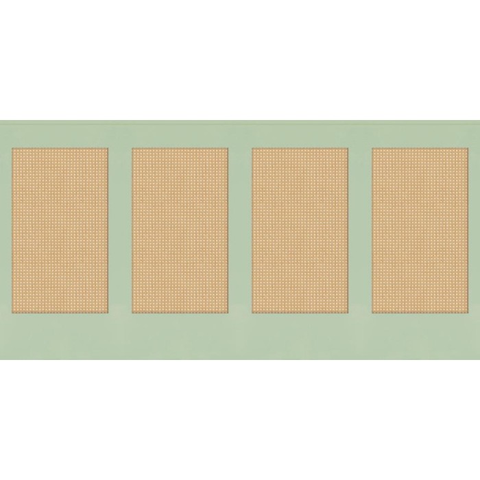 ZÓCALO CASELIO RELIEFS CANEWORK BASE S VERDE