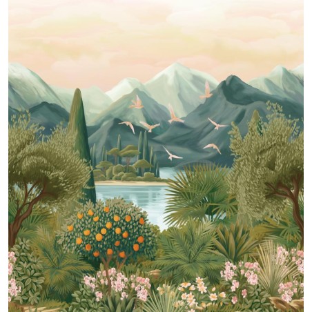 MURAL CASELIO RELIEFS LANDSCAPE M VERDES