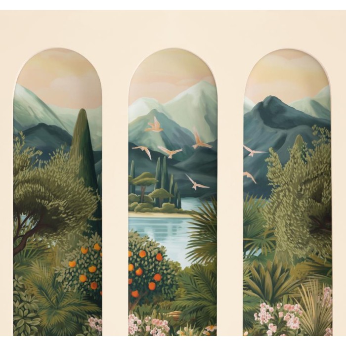 MURAL CASELIO RELIEFS LANDSCAPE ARCH S VERDES