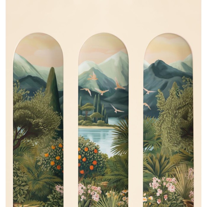 MURAL CASELIO RELIEFS LANDSCAPE ARCH M VERDES