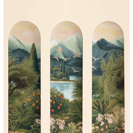 MURAL CASELIO RELIEFS LANDSCAPE ARCH M VERDES