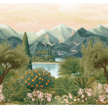 MURAL CASELIO RELIEFS LANDSCAPE S VERDES