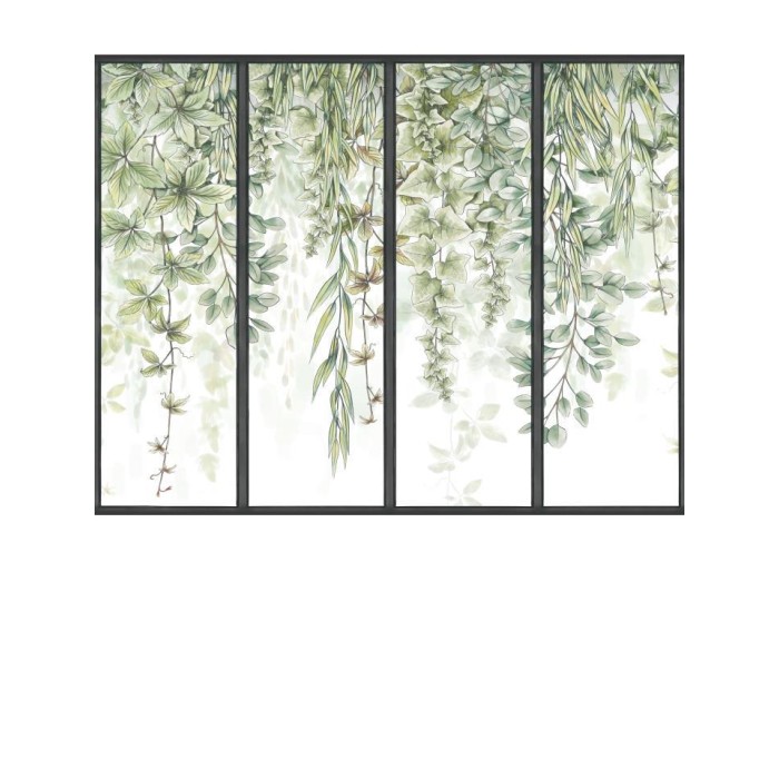 MURAL CASELIO RELIEFS WINDOW M VERDE