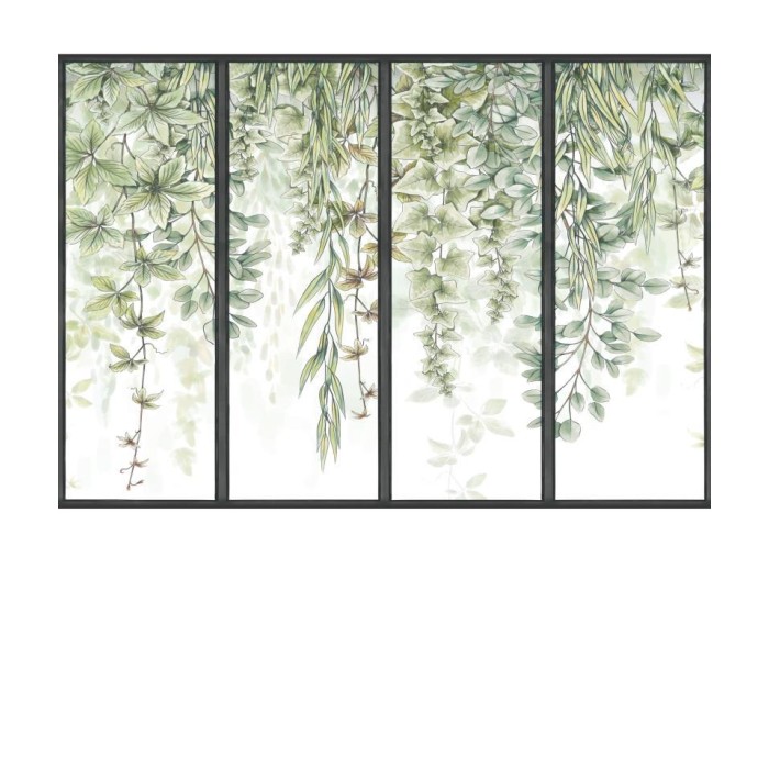 MURAL CASELIO RELIEFS WINDOW S VERDE